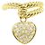 Autre Marque 18K Gelbgold Diamantring Golden
