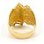 Autre Marque 18K Gelbgold-Ring mit Diamant Golden - Ansicht 4