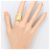 Autre Marque 18K Gelbgold-Ring mit Diamant Golden - Ansicht 6