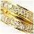 Autre Marque 18K Gelbgold Diamantring Golden - Ansicht 2