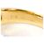 Autre Marque Anello a fascia in platino e oro giallo 18K D'oro - vista 5