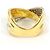 Autre Marque Ring aus Platin und Gelbgold mit Diamant Golden - Ansicht 4