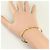 Autre Marque Bracciale con charm in oro giallo 18K con diamanti D'oro - vista 5