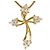 Autre Marque 18K Yellow Gold Necklace with Diamond Pendant Golden