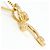 Autre Marque 18K Yellow Gold Necklace with Diamond Pendant Golden - view 2