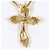 Autre Marque 18K Yellow Gold Necklace with Diamond Pendant Golden - view 3