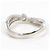 Autre Marque PT1000 Platinring mit Diamant - Ansicht 4