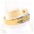 Autre Marque K20 Gelbgold Diamantring Weiß - Ansicht 3