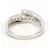 Autre Marque Platinring mit Diamant - Ansicht 4