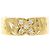 Autre Marque 14K Gelbgold-Ring mit Diamant Golden