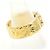 Autre Marque 14K Gelbgold-Ring mit Diamant Golden - Ansicht 3