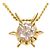 Autre Marque Collana in oro giallo 18K e diamanti D'oro