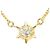 Autre Marque Collana con pendente in oro giallo 18K e diamanti D'oro
