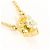 Autre Marque Collana con pendente in oro giallo 18K e diamanti D'oro - vista 2