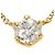 Autre Marque Collana in oro giallo 18K con diamante D'oro