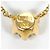 Autre Marque Collana in oro giallo 18K con diamante D'oro - vista 3