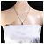 Autre Marque PT850 Platin-Halskette mit Diamant - Ansicht 6