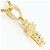 Autre Marque Collana in oro giallo 18K con diamante D'oro - vista 2