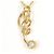 Autre Marque Collana in oro giallo 18K con diamante D'oro