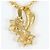 Autre Marque Collana in oro giallo 18K con diamante D'oro - vista 3