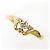 Autre Marque 18K Gelbgold-Ring mit Diamant Golden