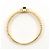 Autre Marque 18K Gelbgold-Ring mit Saphir und Diamant Golden - Ansicht 2