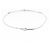 Autre Marque Bracciale con charm in oro bianco 18K con diamanti D'oro - vista 2
