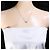Autre Marque Collana in oro bianco 14K con diamante D'oro - vista 5