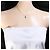 Autre Marque Collana in oro bianco 14K con zirconio D'oro - vista 6