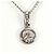 Autre Marque Collana in oro bianco 14K K14 con diamante D'oro - vista 3