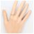 Autre Marque 18K Gelbgold-Ring mit Diamant Golden - Ansicht 6