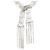 Autre Marque Collar de oro blanco de 18K Dorado