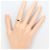 Autre Marque 18K Platin- und Gelbgold-Ring Golden - Ansicht 5