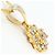 Autre Marque Collana in platino PT900 e oro giallo 18K con diamante D'oro - vista 2