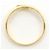 Autre Marque 18K Gelbgold- und Platin-Ring mit Diamant Golden - Ansicht 2