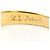 Autre Marque 18K Gelbgold- und Platin-Ring mit Diamant Golden - Ansicht 4