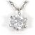 Autre Marque Collana in platino e diamanti