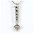 Autre Marque Collana in oro bianco 18K con diamante D'oro - vista 3