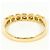 Autre Marque 18K Gelbgold-Ring mit Diamant Golden - Ansicht 3