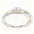 Autre Marque PT900 Platinring mit Diamant - Ansicht 3