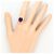 Autre Marque 18K Gelbgold-Ring mit Amethyst Golden - Ansicht 6
