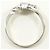 Autre Marque PT900 Platinring mit Diamant - Ansicht 2