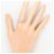 Autre Marque PT900 Platinring mit Diamant - Ansicht 5