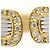 Autre Marque 18K Gold- und Platin-Diamantring Golden - Ansicht 2