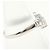 Autre Marque PT900 Platinring mit Diamant - Ansicht 3