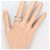 Autre Marque PT900 Platinring mit Diamant - Ansicht 6