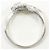 Autre Marque PT900 Platinring mit Diamant - Ansicht 3