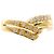 Autre Marque 18K Gelbgold-Ring mit Diamant Golden