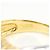 Autre Marque Platin- und Gelbgold-Diamantring Golden - Ansicht 5