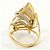 Autre Marque PT900 Platin- und 18K Gelbgold-Ring mit Diamant Golden - Ansicht 4